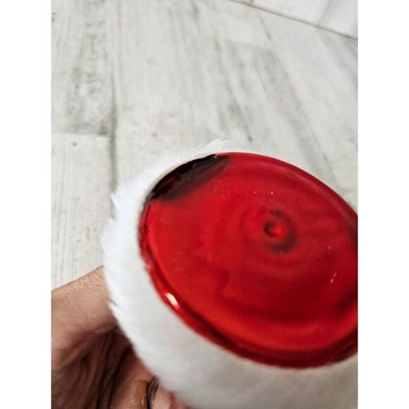 Feather Santa hat ornament Xmas tree as is - Picture 7 of 7